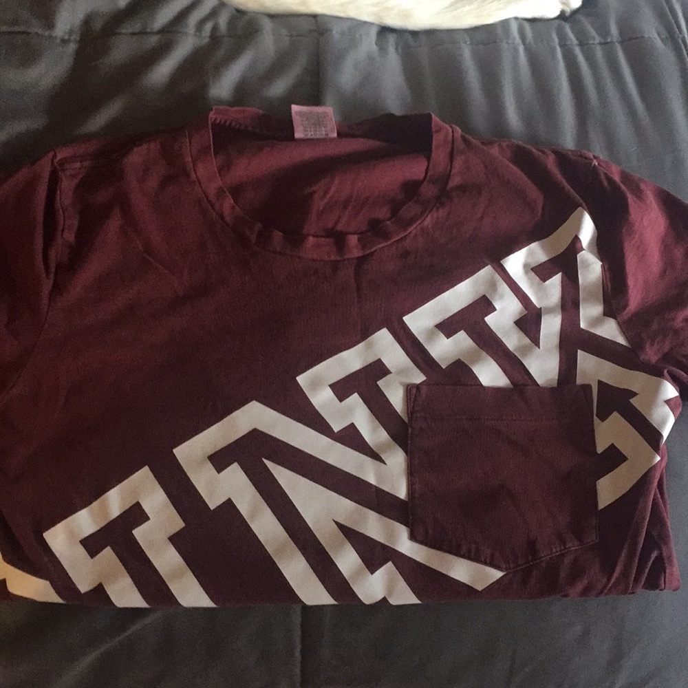 Pink brand T-shirt